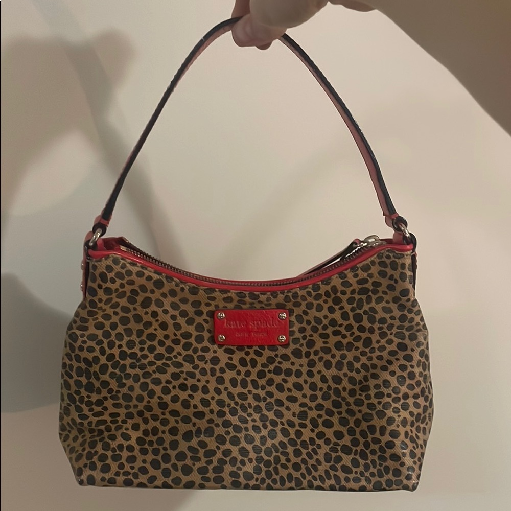 Kate Spade Brown and Black Shoulder Bag